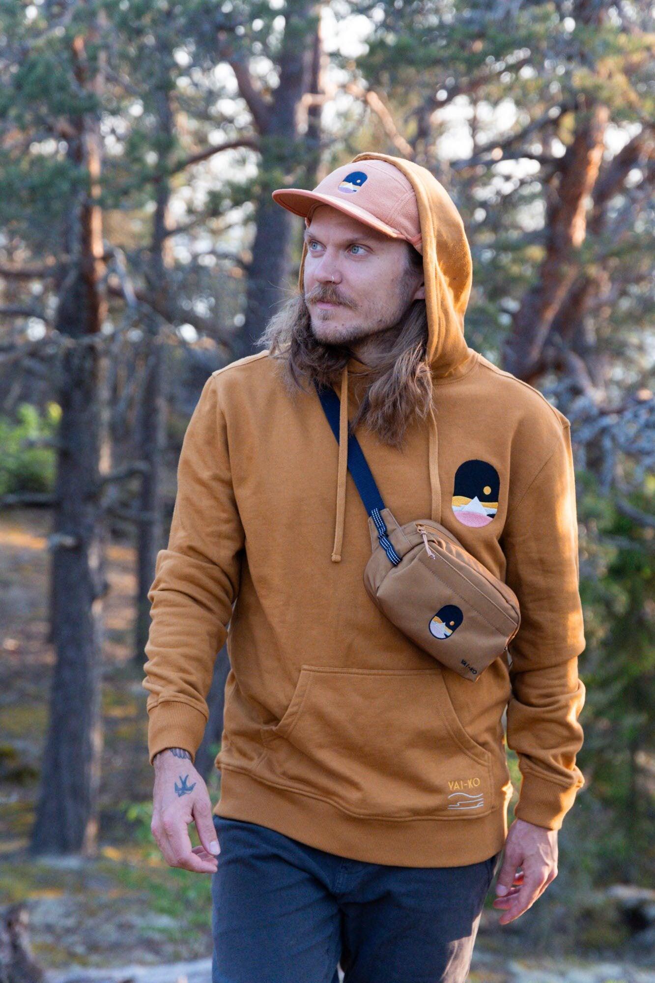 Tunturiyö Hoodie, Caramel Brown