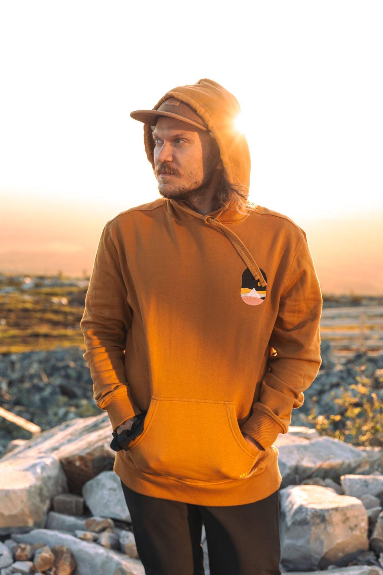Tunturiyö Hoodie, Caramel Brown