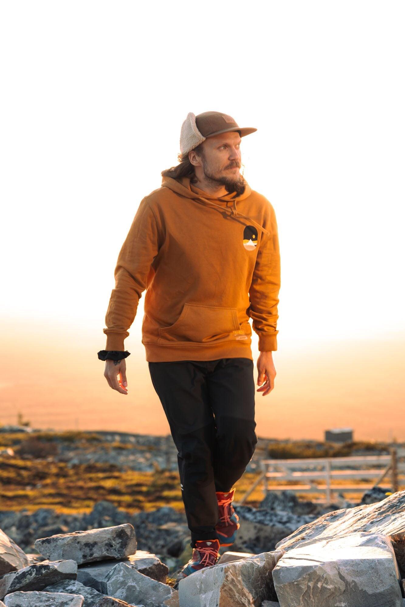 Tunturiyö Hoodie, Caramel Brown