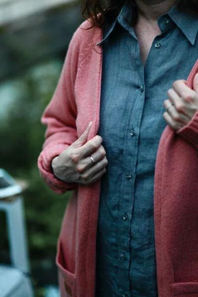 Kajastus - Wool jacket, Rosebud