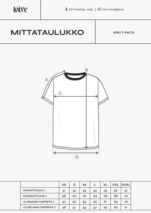 Casual T-shirt, black