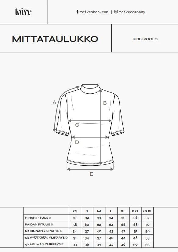 Ribbi T-shirt, Black