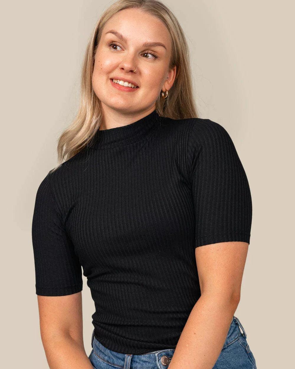 Ribbi T-shirt, Black