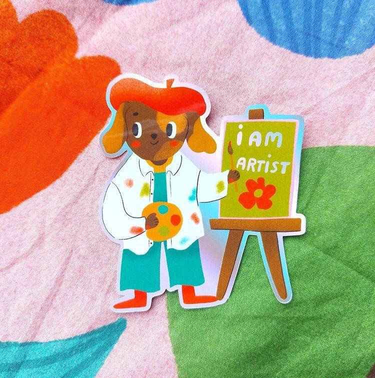 I am Artist Sticker