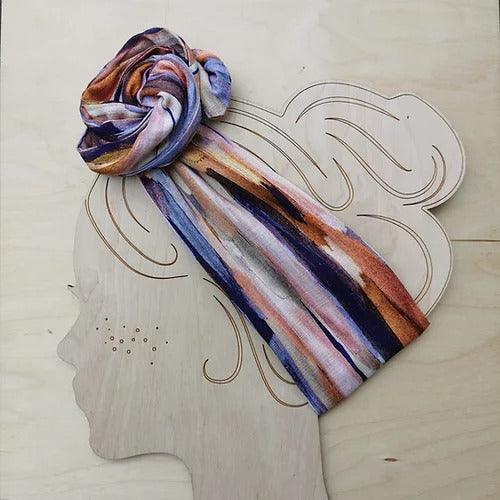 Moldable linen collar