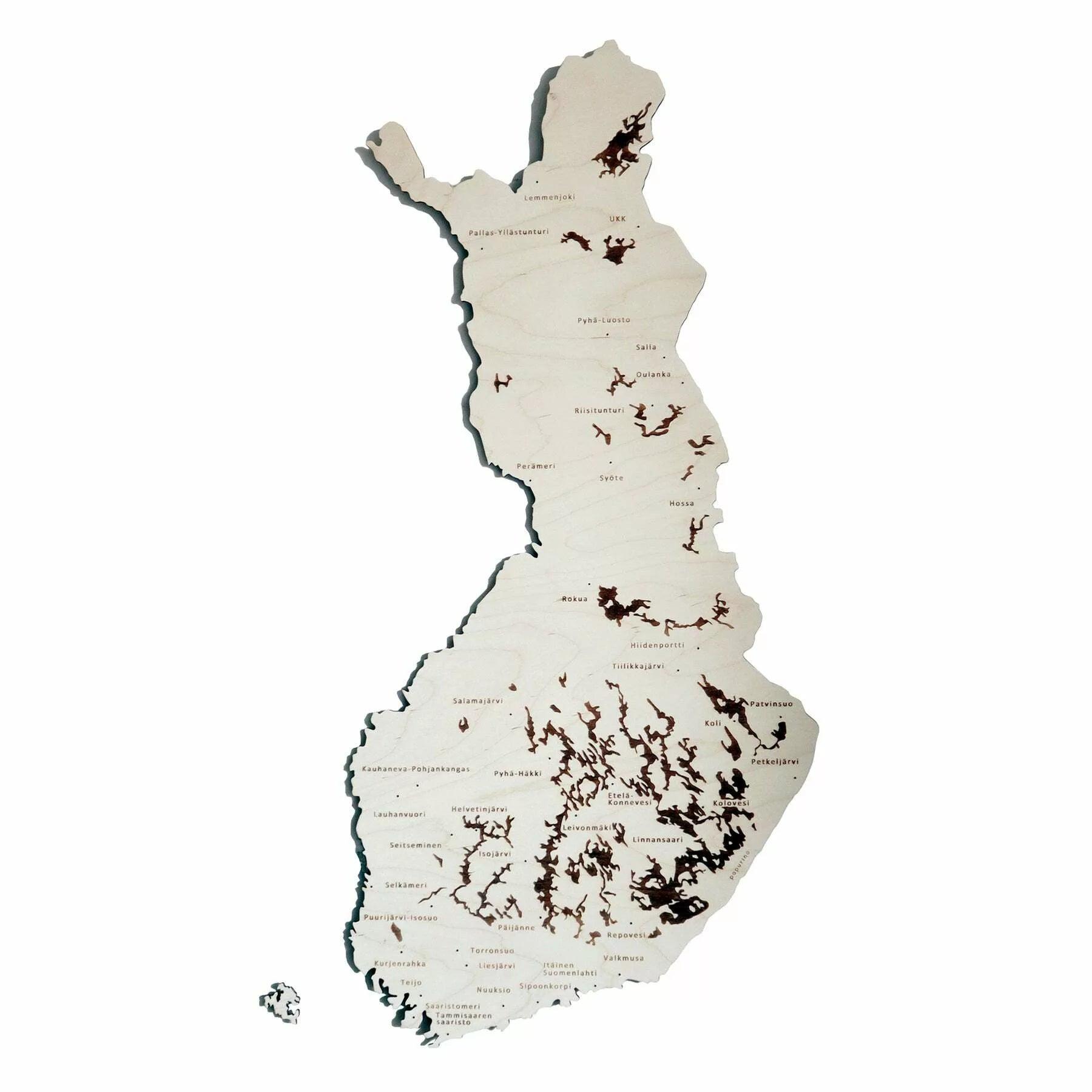 Finland in National Parks, Pinssireiät, M