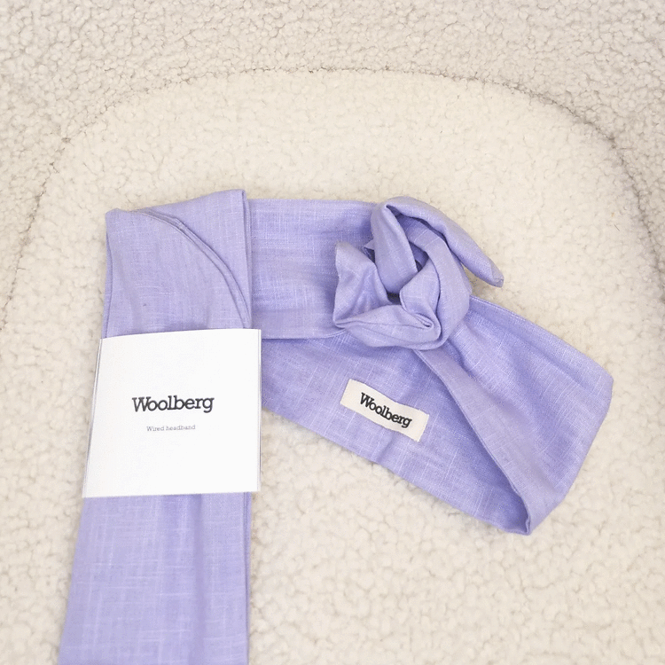 Moldable linen collar