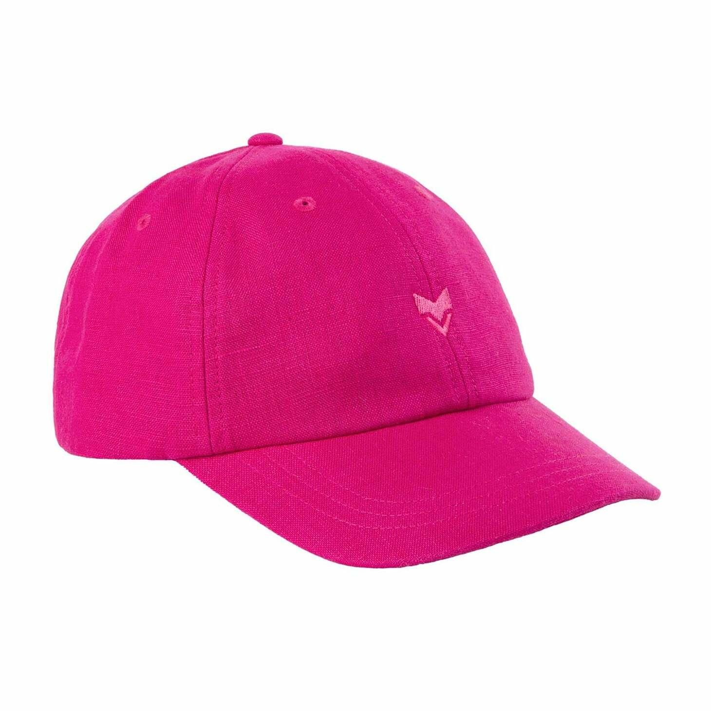 Dad Hat, Linen, Dragon Fruit