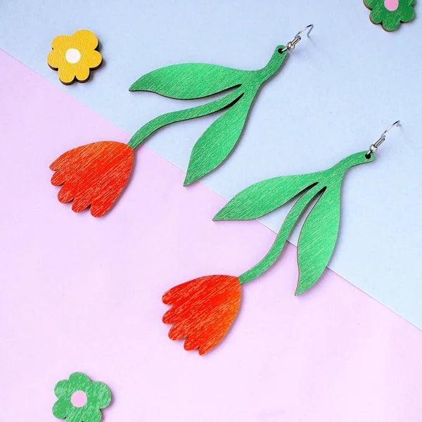 Tulip Earrings