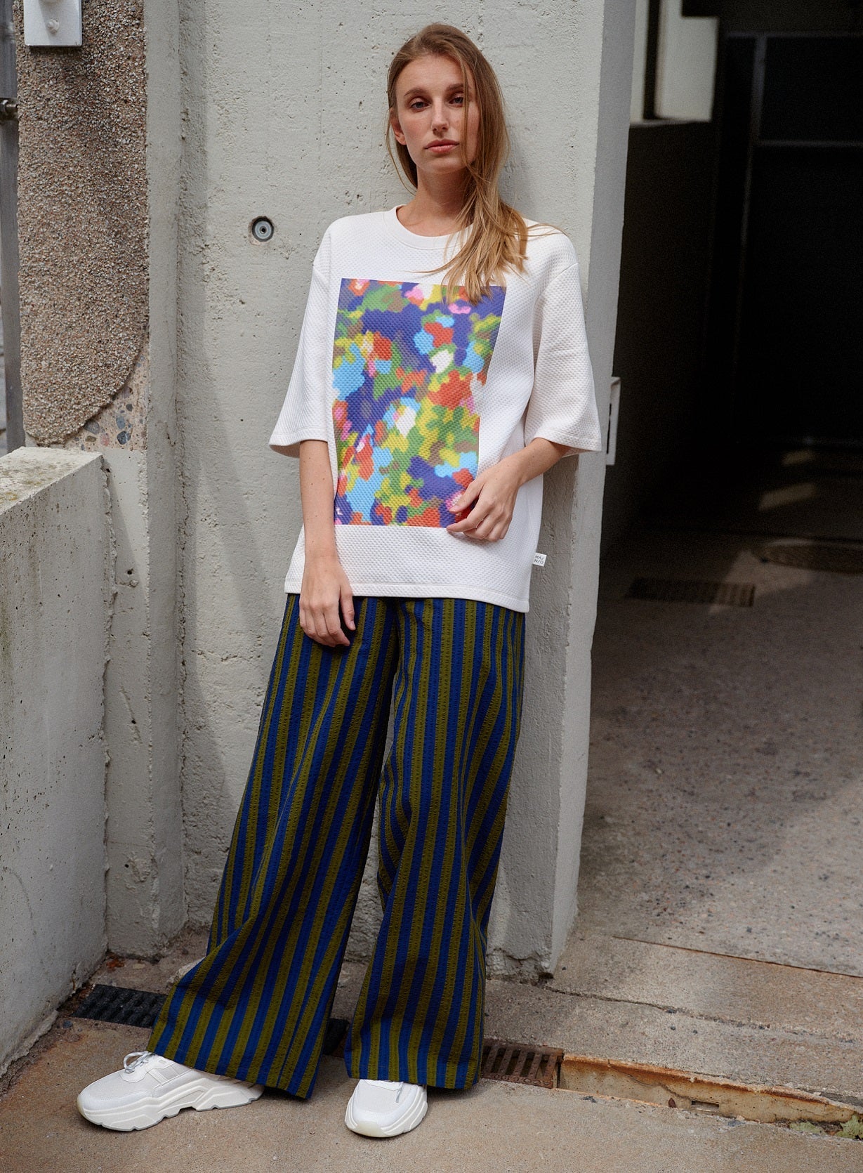 Striped Seersucker Pants