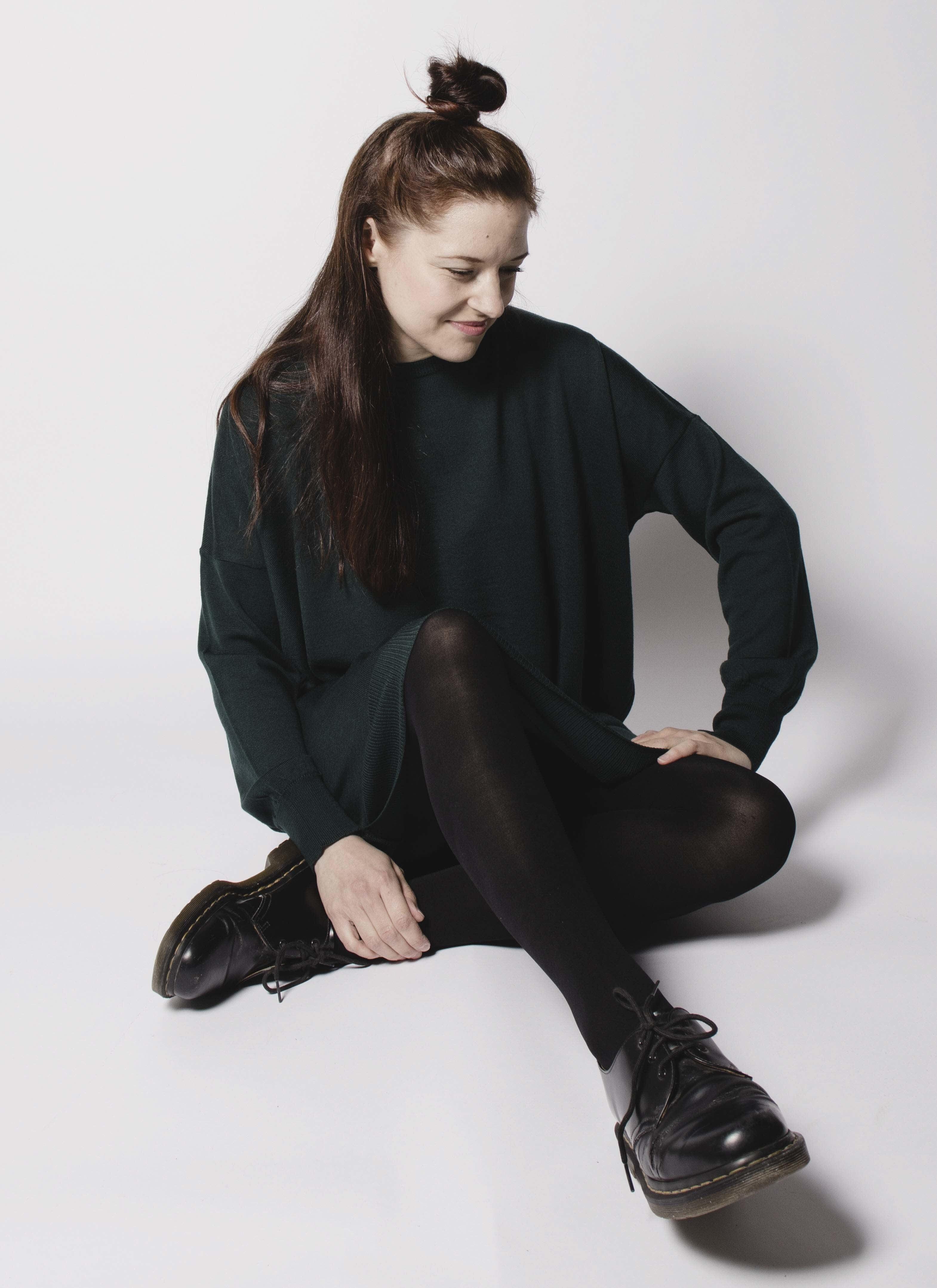 Naisten 3D -Sukkahousut, 2-pack, Musta 50den