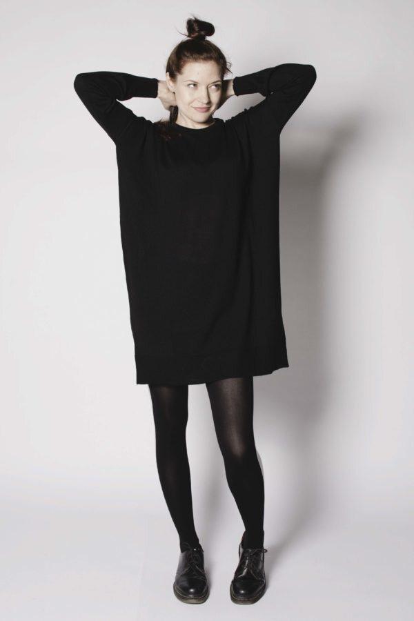 Naisten 3D -Sukkahousut, 2-pack, Musta 50den