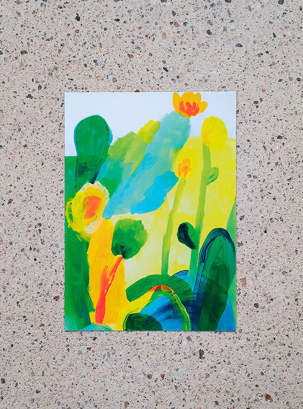 Kerrassaan kuhkea Postikortti