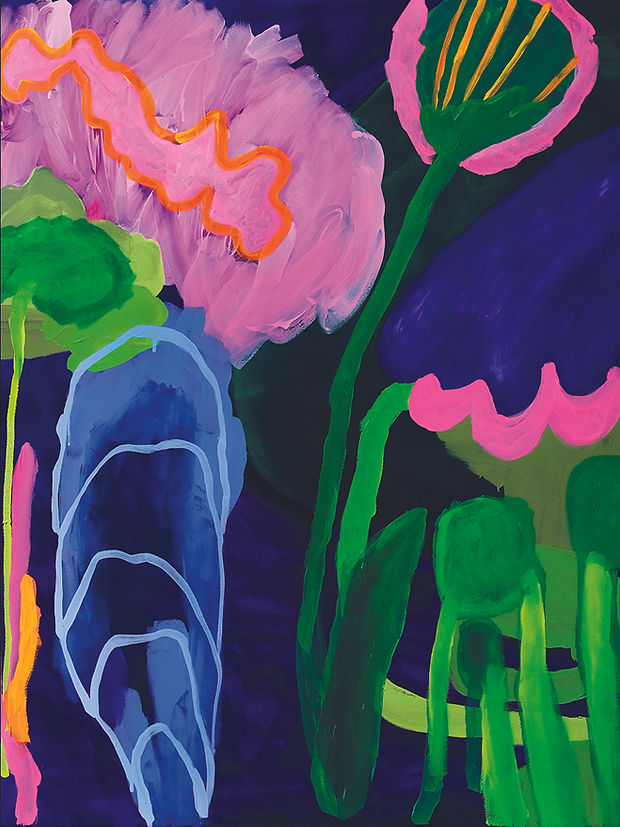 Seven flowers Taidejuliste