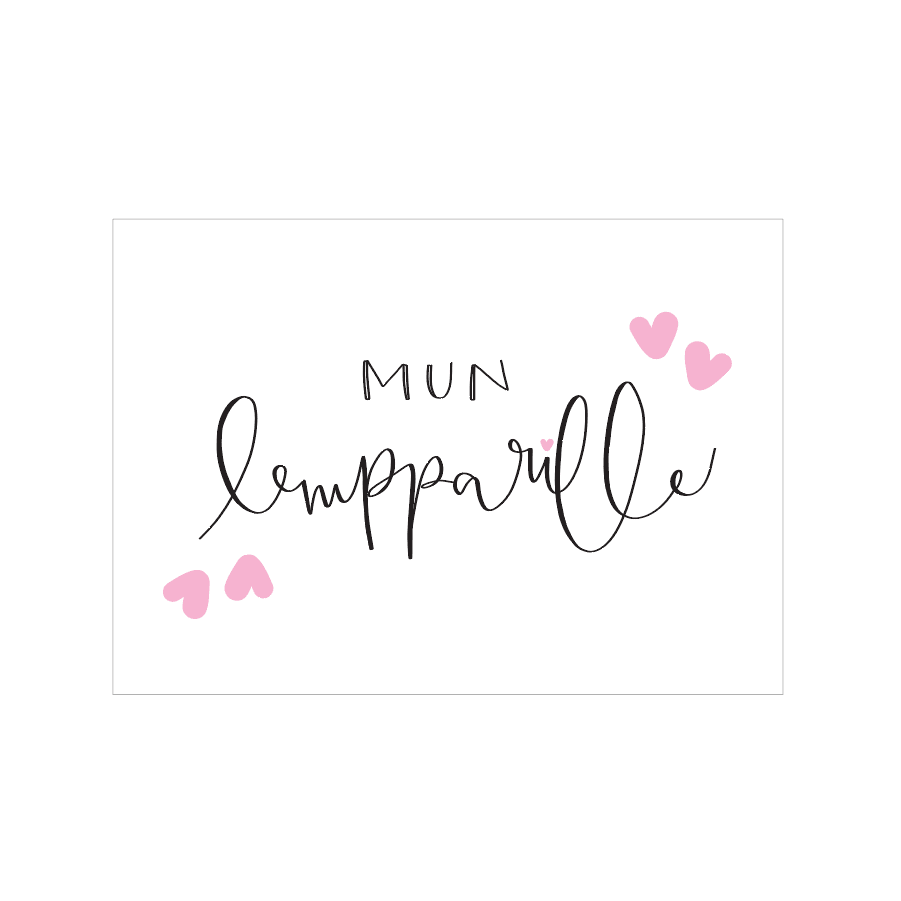 Mun Lempparille Postikortti