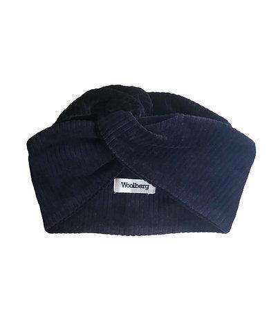 Moldable Turban headband, Ribbi velour