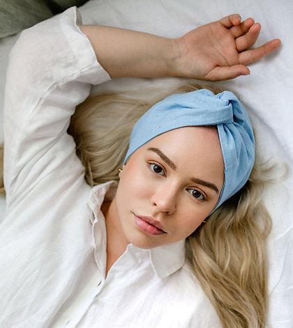 Moldable linen collar