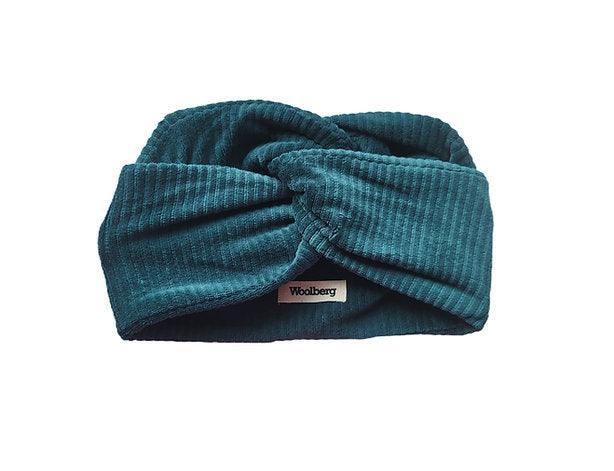 Moldable Turban headband, Ribbi velour