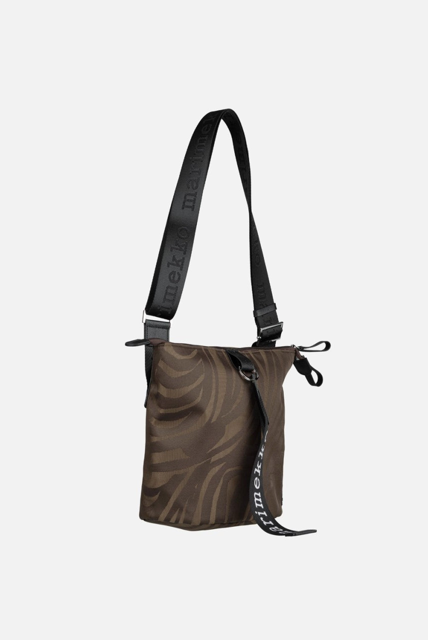 Knitted Mini Tote Pirate Shoulder Bag, Blue Red