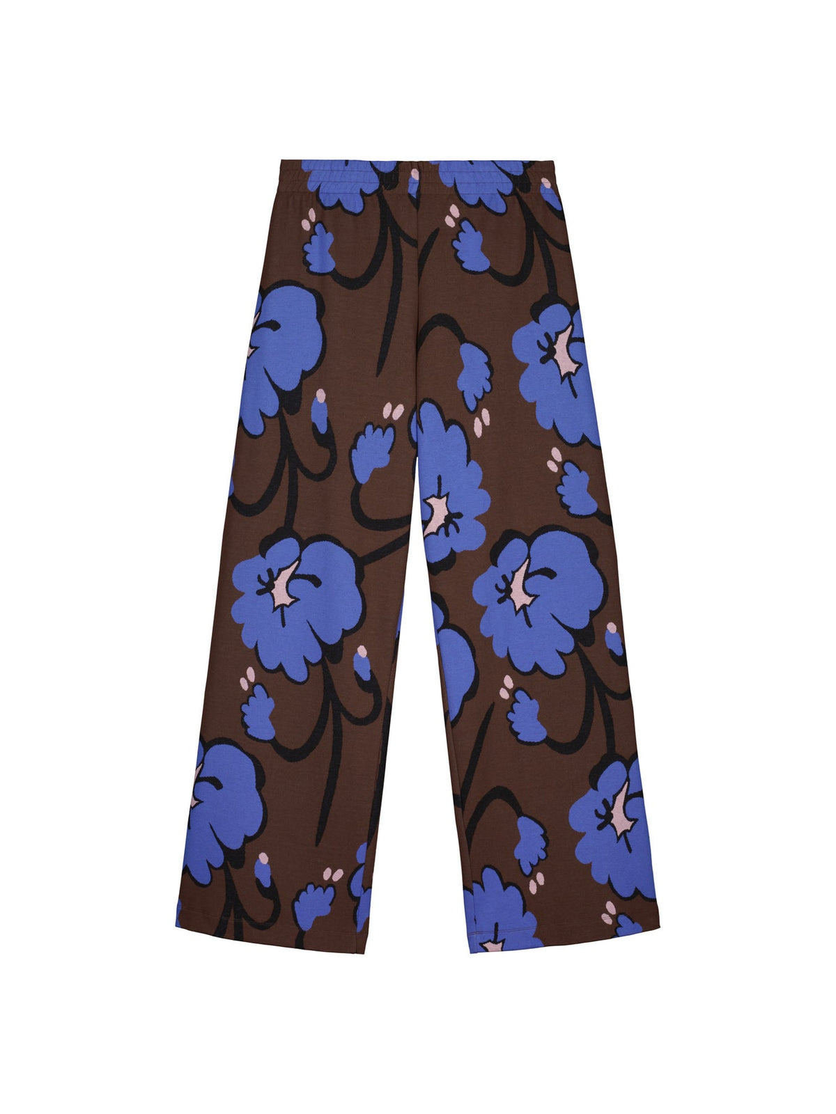 Talking Flowers jacquard housut