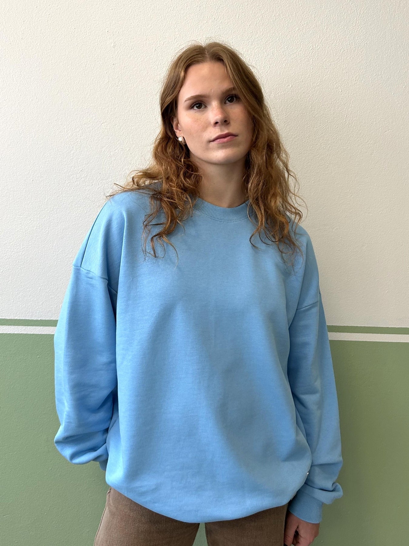 Superpower Collegepaita, Vaaleansininen
