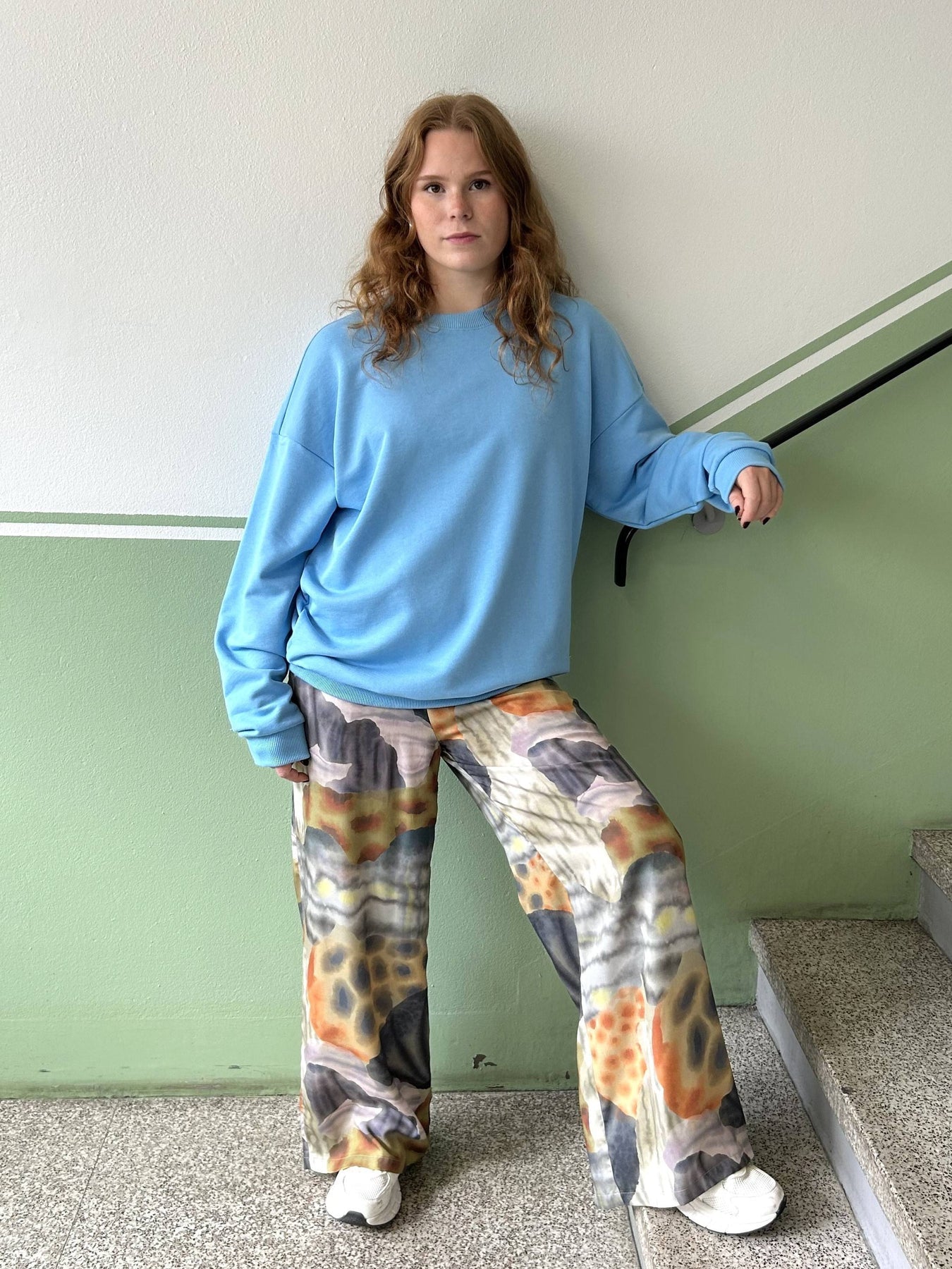 Superpower Collegepaita, Vaaleansininen