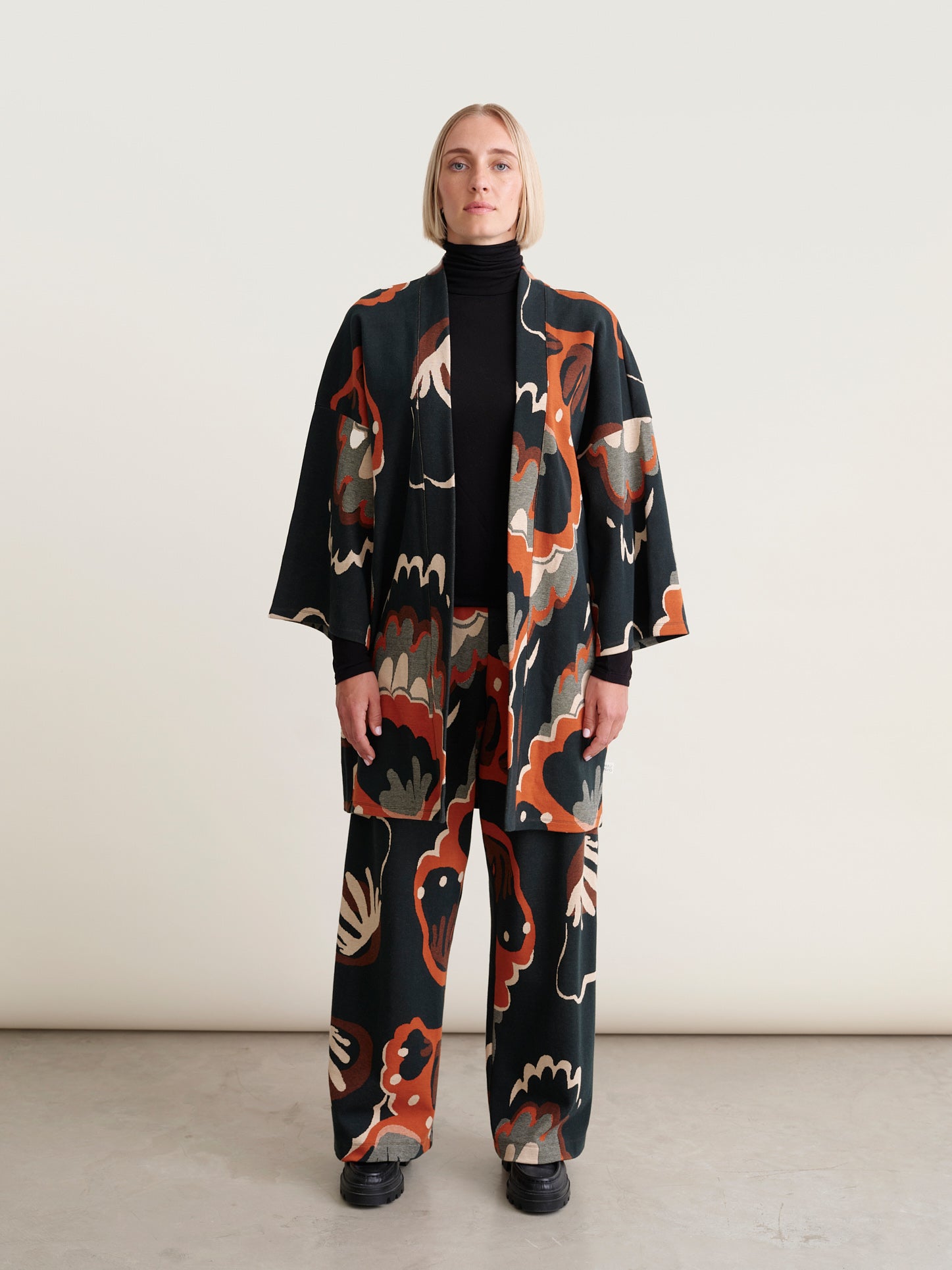Seashell Jacquard Housut