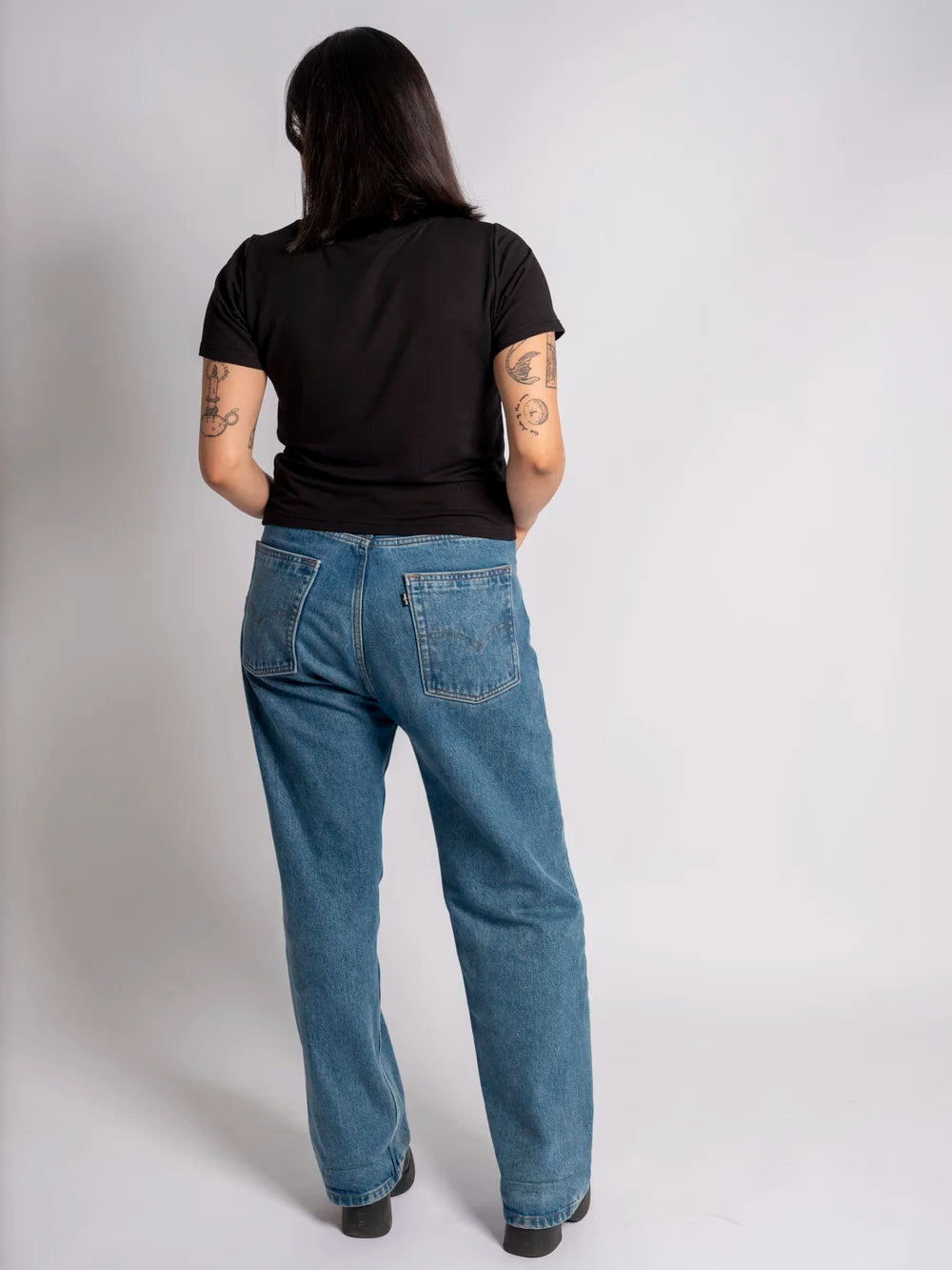 Classic Crewneck T-Paita, Musta