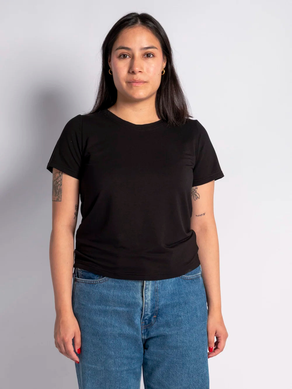 Classic Crewneck T-Paita, Musta