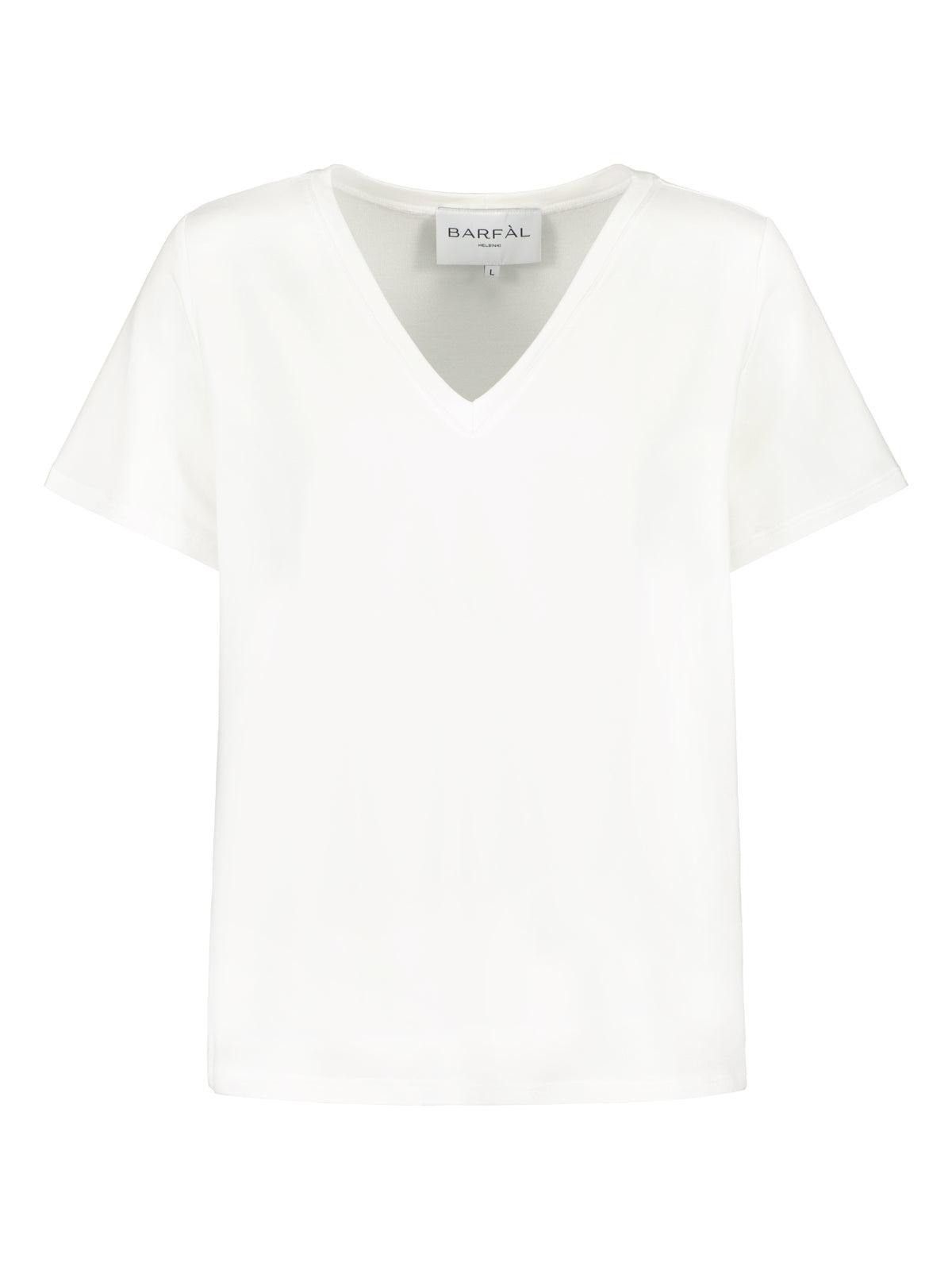 Classic V-neck T-paita, Valkoinen