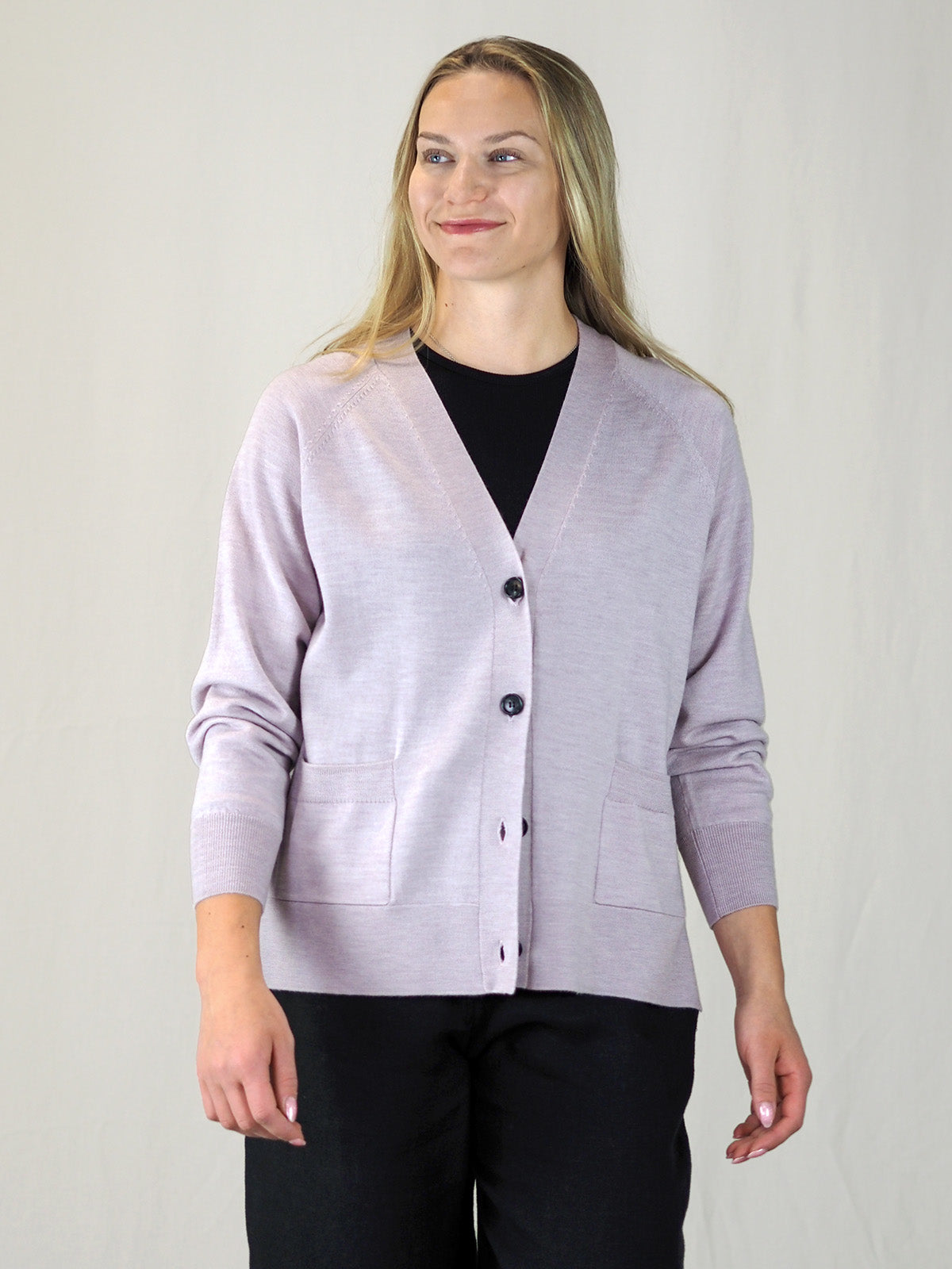 HERMIONE merinovillatakki, blush