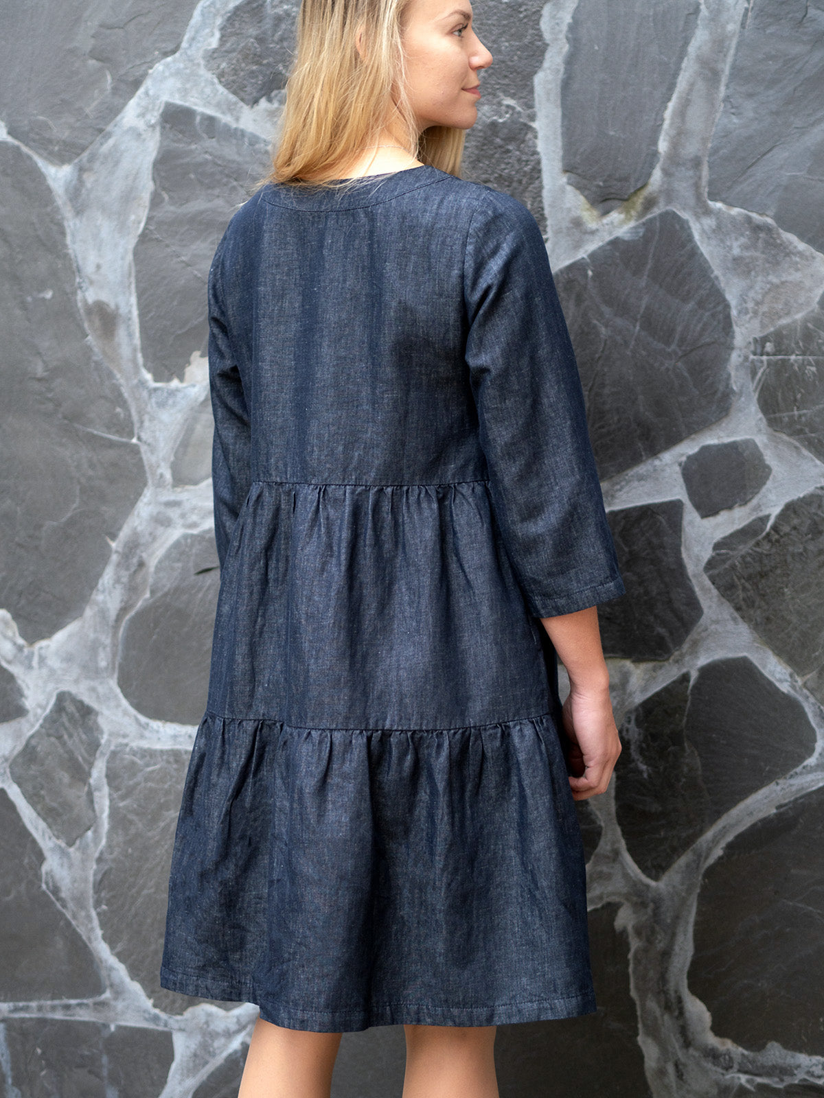 JONNA pellavadenimmekko