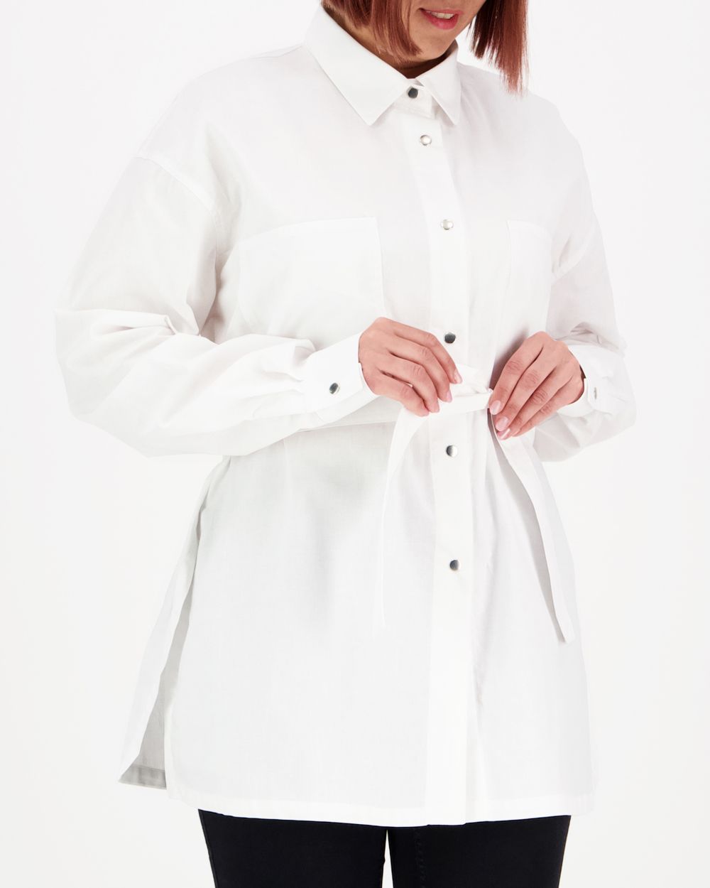 Oversized shirt, White