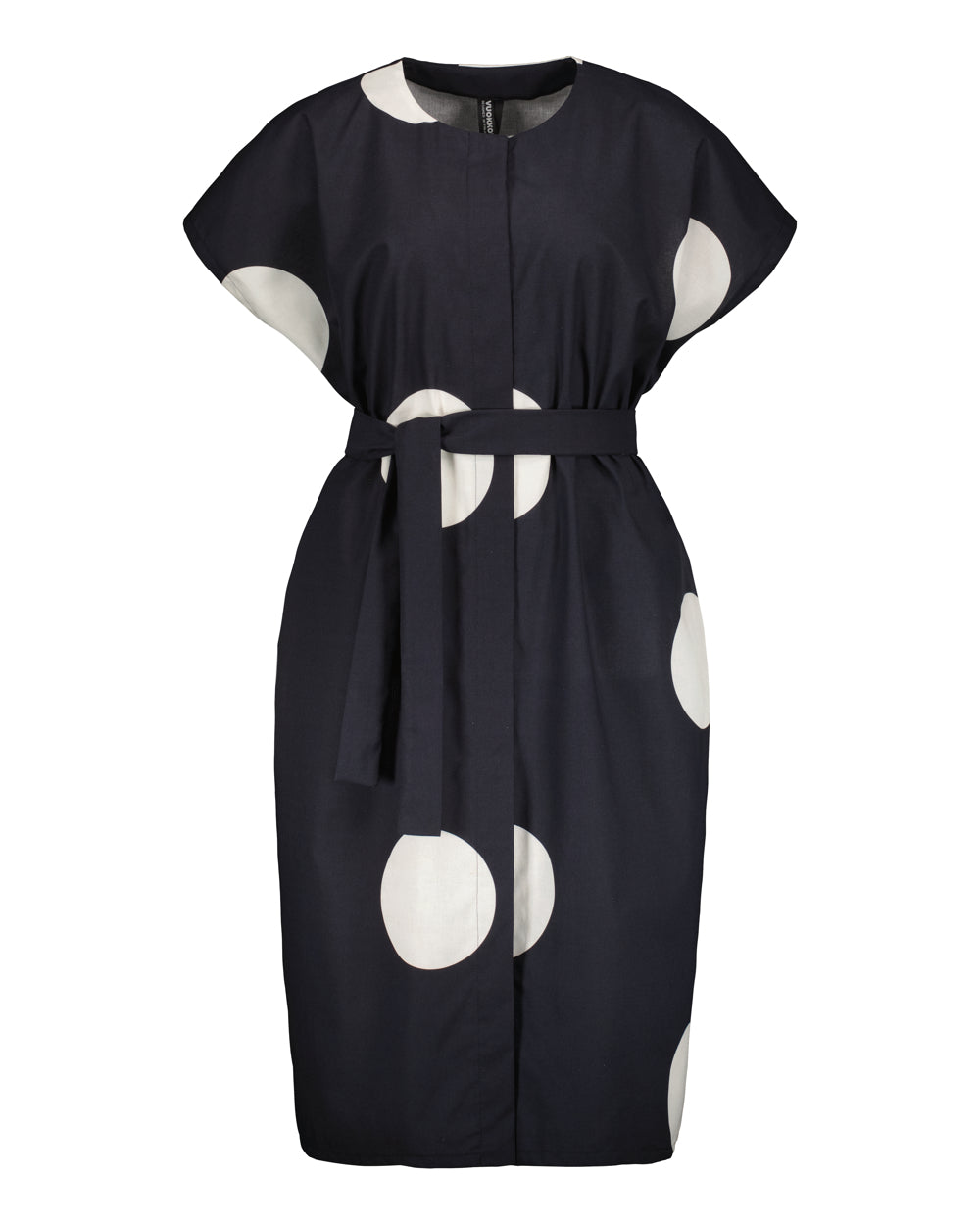 ELEGANCE Mekko Iso Tatti, Musta-valkoinen