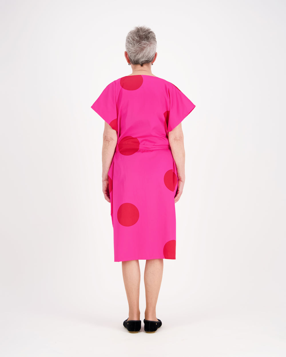 ELEGANCE Mekko, Iso Tatti Pinkki-punainen