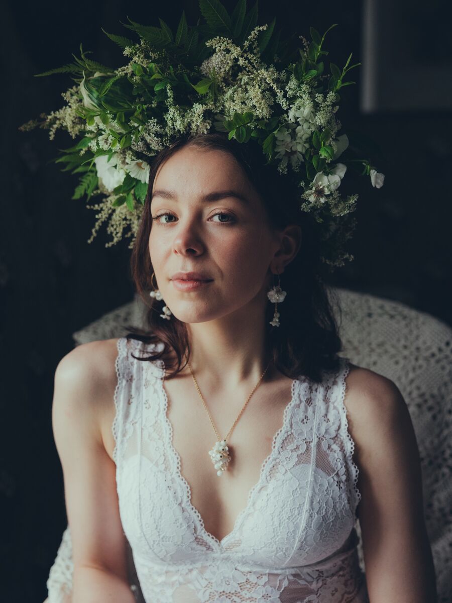 Kuurankukka-rengaskorvakorut