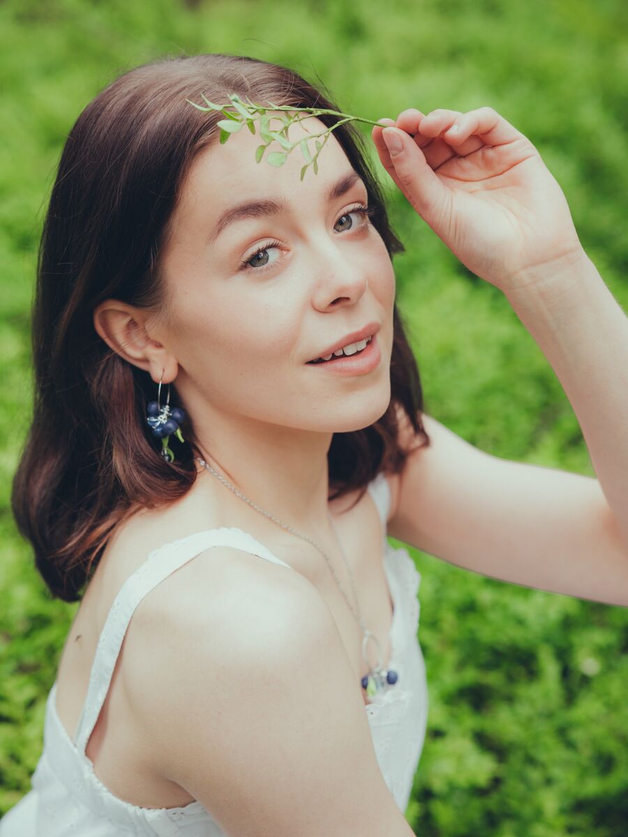 Mustikkapaikka-kaulakoru - pieni