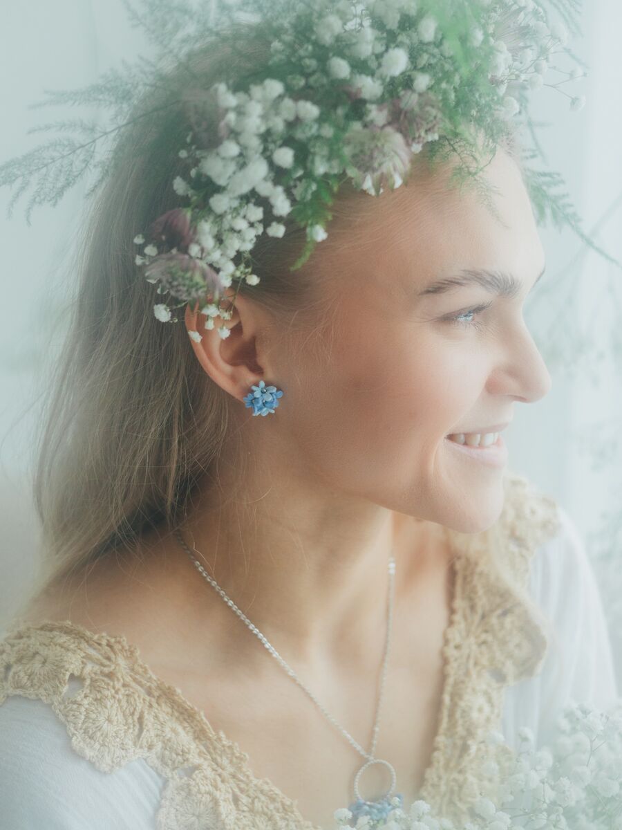 Lemmikki-nappikorvakorut