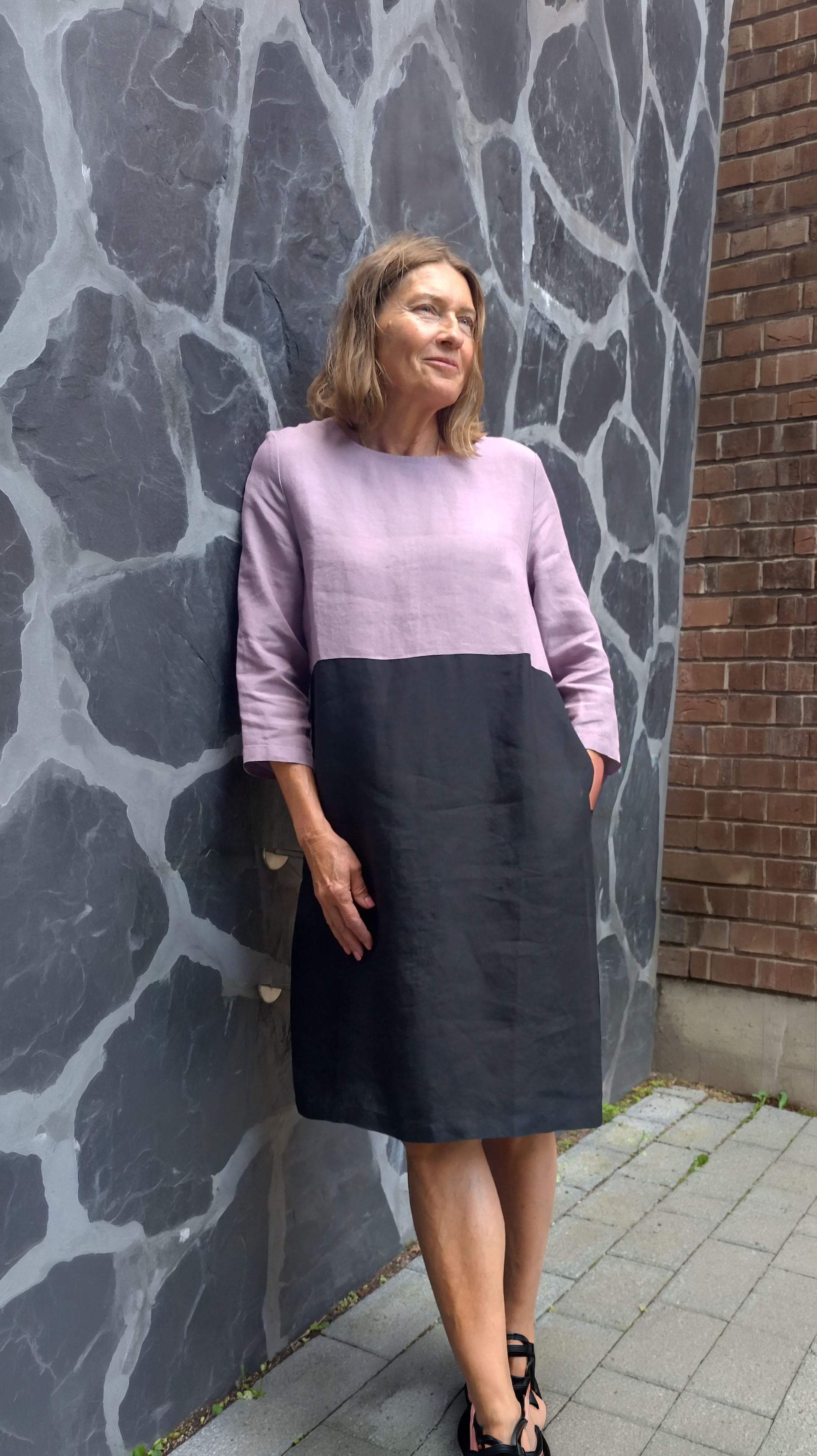 ADA mekko, Malva/Musta