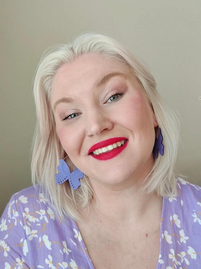 x Blue Bluewing earrings