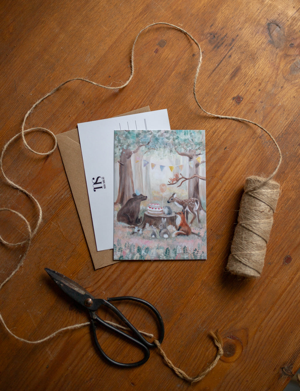 Onnenpäivä postikortti