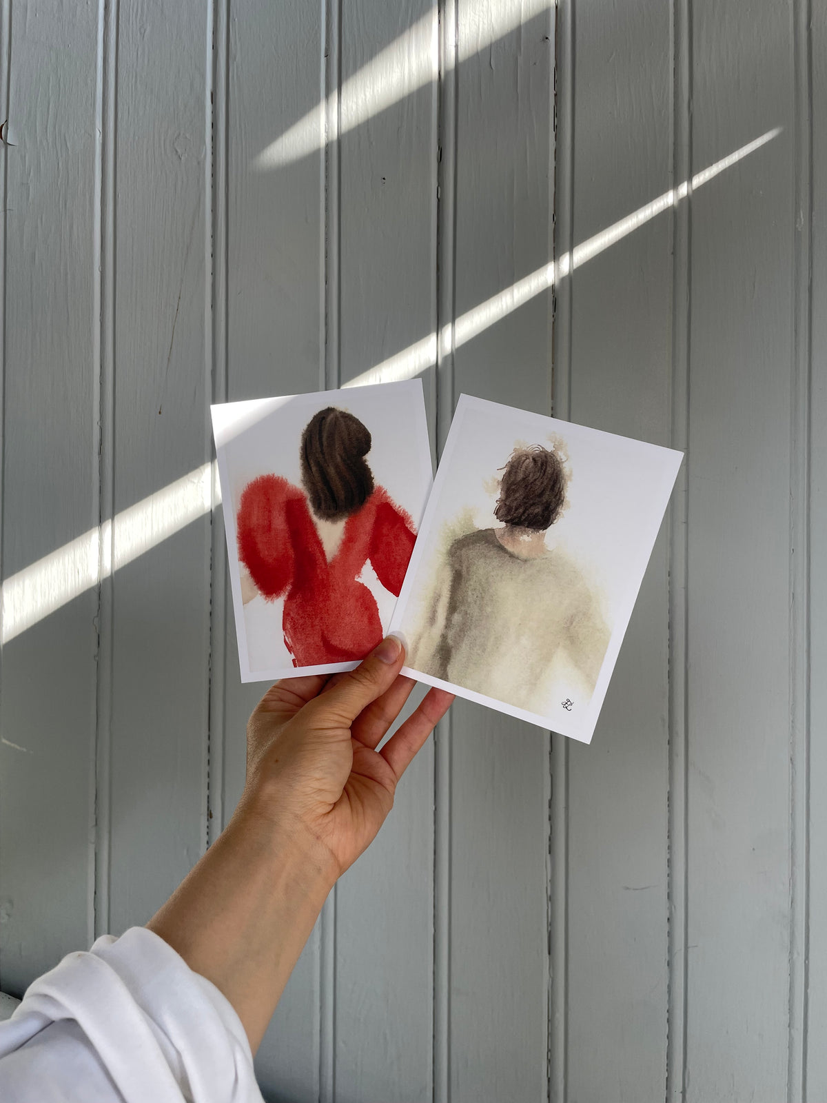 Alone Postcards