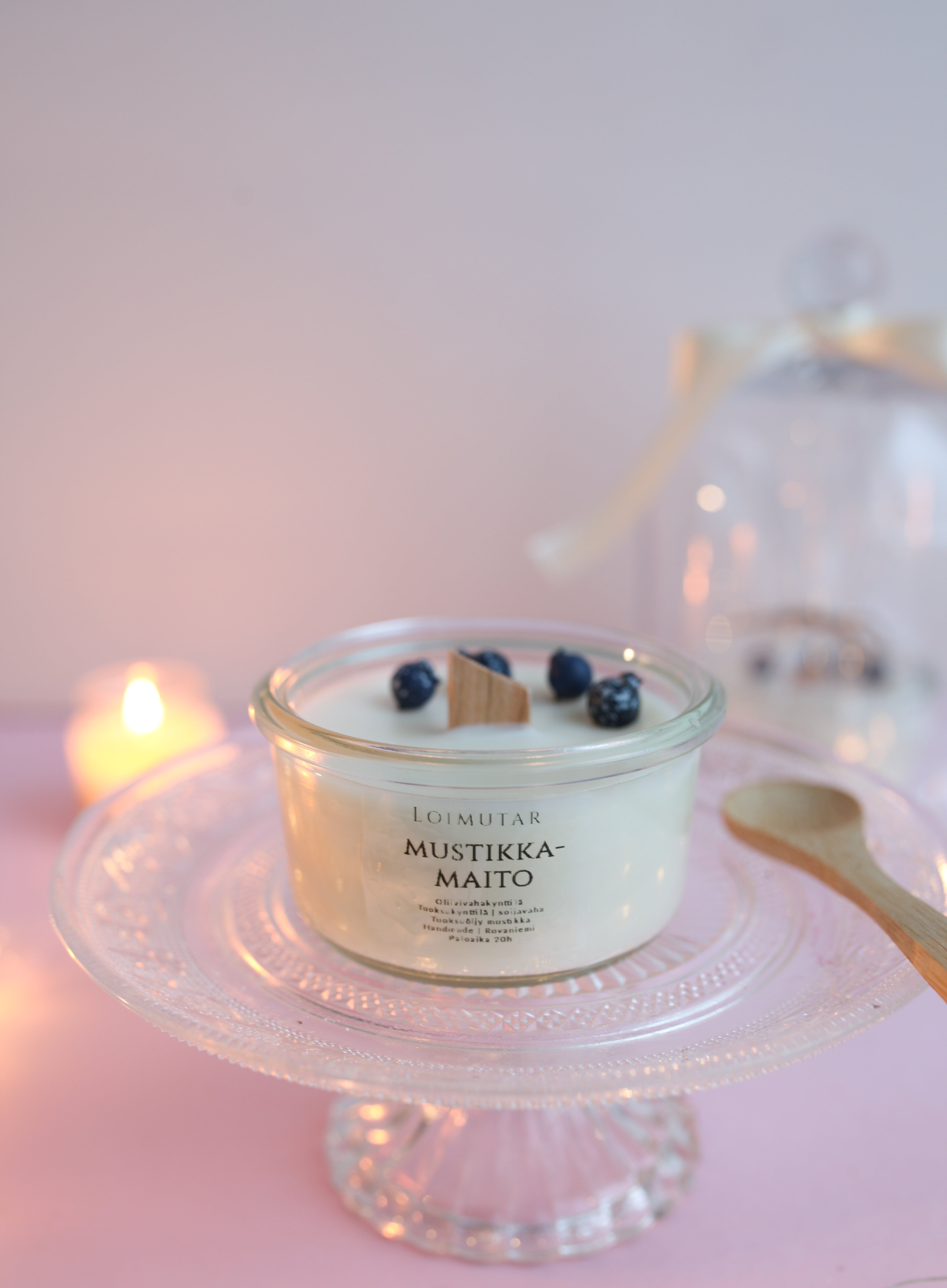 Blueberry Milk Candle