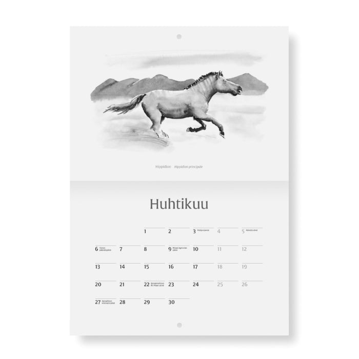 Jääkauden jättiläiset 2026 -kalenteri