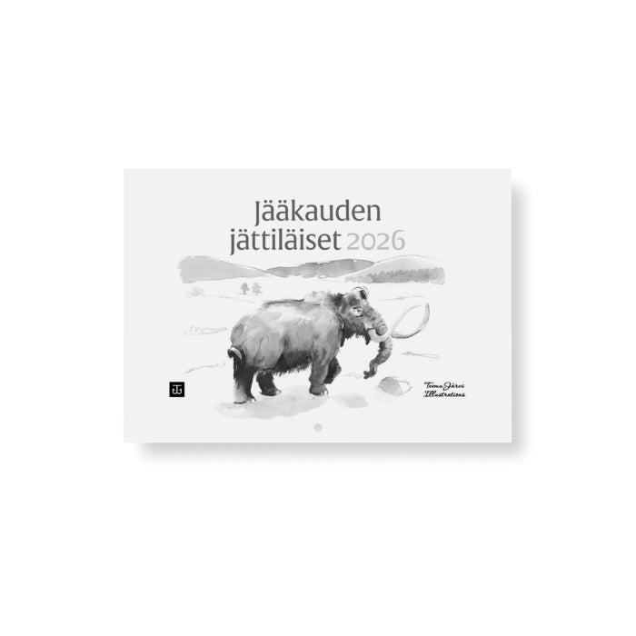 Jääkauden jättiläiset 2026 -kalenteri