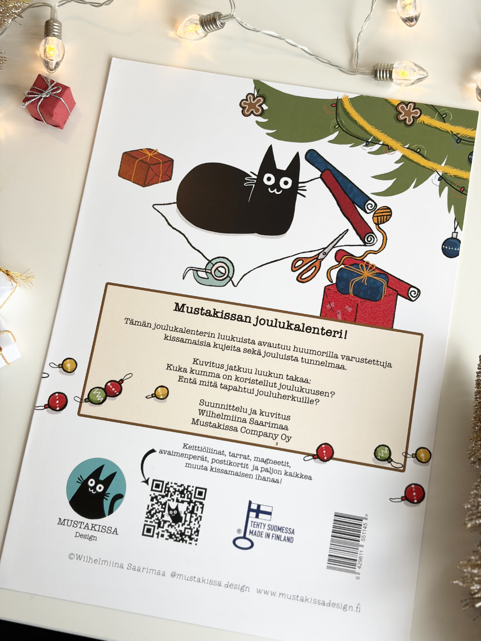 Mustakissan Joulukalenteri: Kissamaan kertomuksia