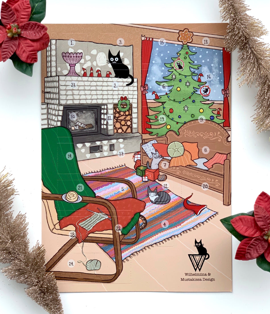 Mustakissan Joulukalenteri, Kissojen joulu