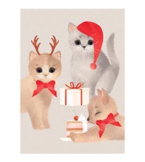 Hyvää miaulua -postikortti