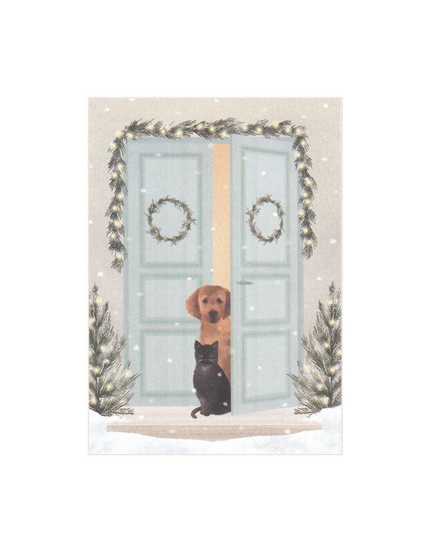 Missä pukki viipyy? Postikortti