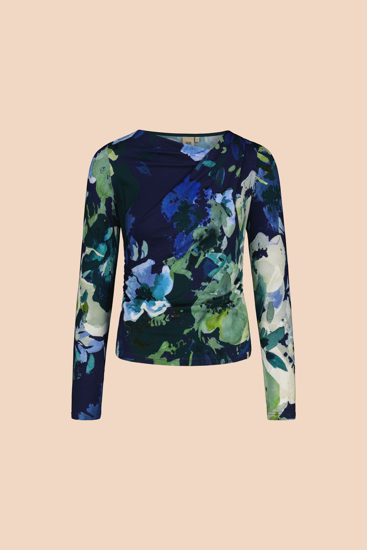 Draped Top, Blue Anemone